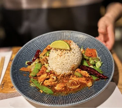 Chicken Firecracker Curry (inspirowane Wagamamą)