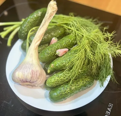 Ogórki małosolne